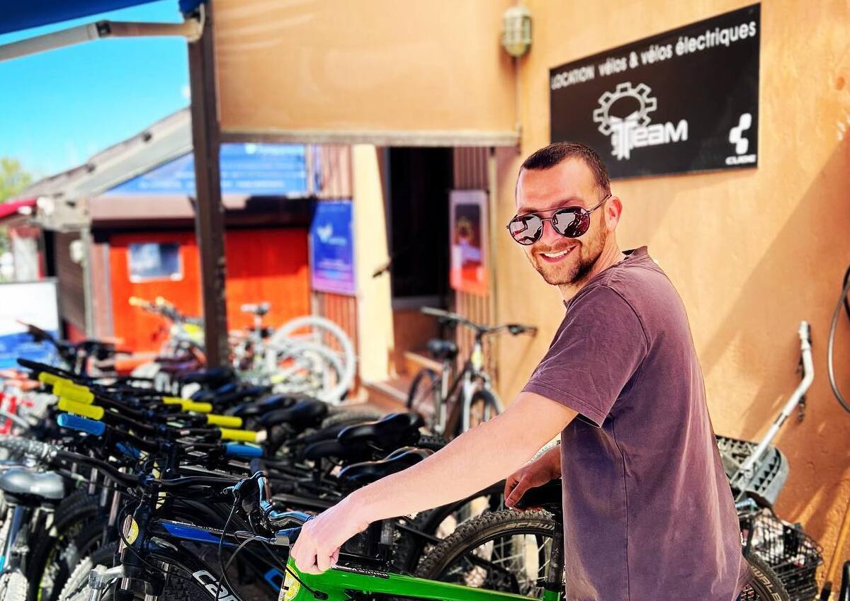 Devanture le team - île de porquerolles